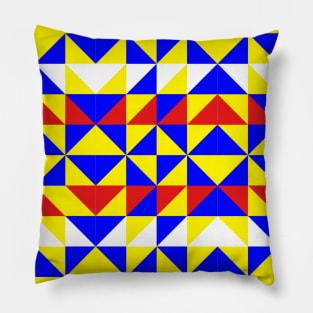 Beautiful colored geometric shapes Pillow