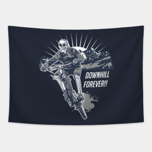 downhill forever Tapestry