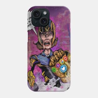 Nanos & the Glove of Stupidity Phone Case