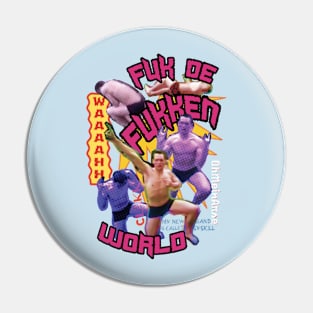 Cannonball Man Pin