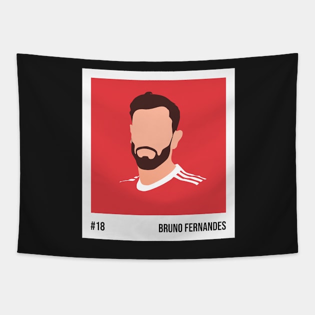 Bruno Fernandes Minimalistic Camera Film Tapestry by GotchaFace