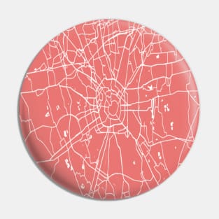 Milan unmarked red map Pin