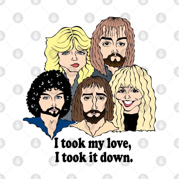 FLEETWOOD MAC FAN ART!! by cartoonistguy