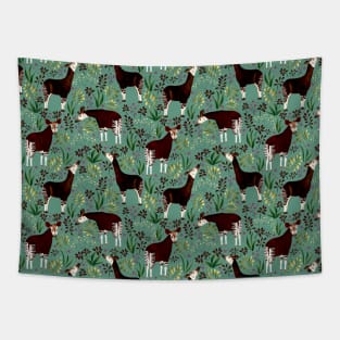 Mystical Okapis Tapestry