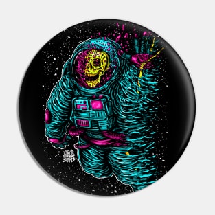 Space Man Pin