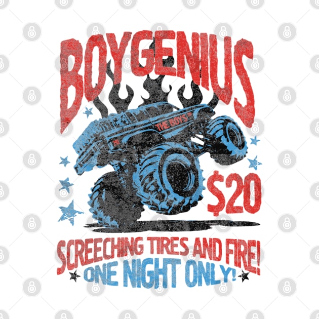 Retro Monster Truck Tee – boygenius by kiwodesign