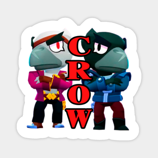Game Brawl Stars Crow Colorful Brawl Stars Magnet Teepublic