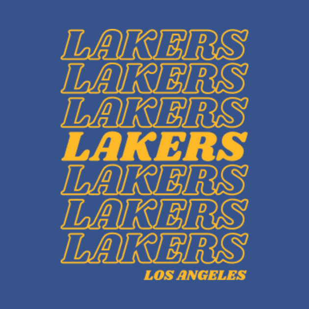 Disover Lakers Los Angeles gold - Los Angeles Lakers - T-Shirt