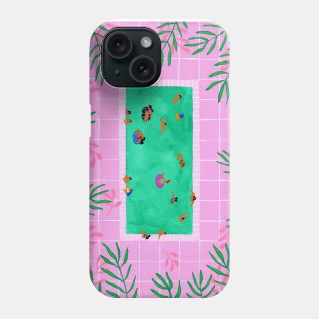 Emerald Pool Phone Case by HeloBirdie