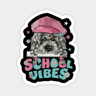 Groovy School Vibes Back to School Magnet