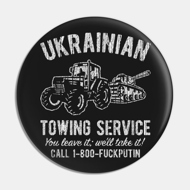 Ukrainian Towing Service Pin by saxsouth