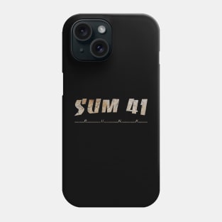 SUM 41 - DIRTY VINTAGE Phone Case