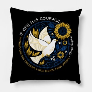 Peace For Ukraine Pillow