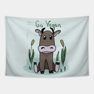 Go vegan Tapestry