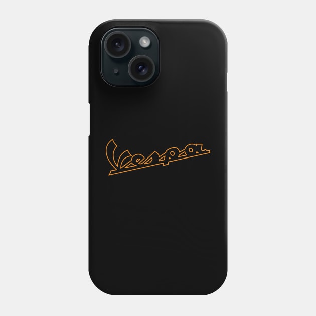 Vespa Scooter Phone Case by vespatology
