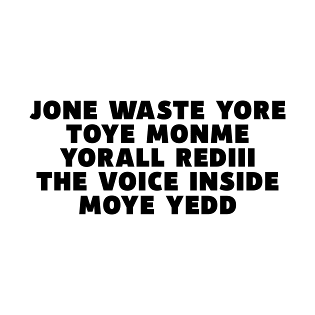 JONE WASTE YORE Funny I Miss You Jone Waste Yore Toye Monme by DesignergiftsCie