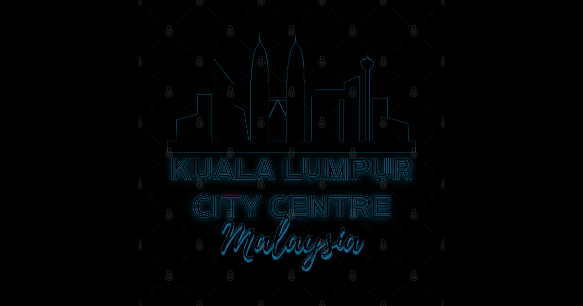 KLCC Malaysia - Malaysia - Sticker | TeePublic