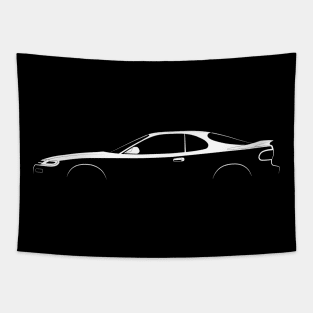 Toyota Celica GT (T180) Silhouette Tapestry