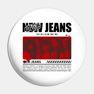 NewJeans Streetwear Pin
