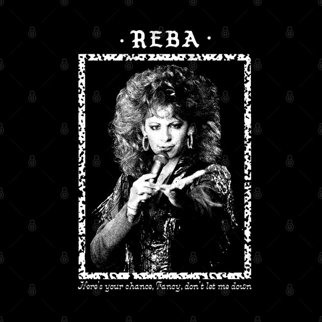 Reba / Fancy \ Vintage Faded Style Fan Design by DankFutura