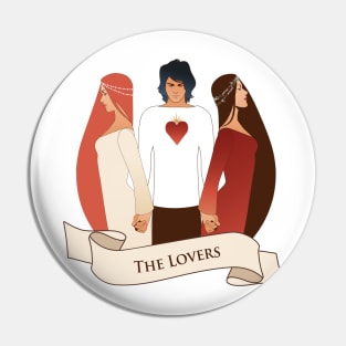 Tarot Arcana: The Lovers Pin
