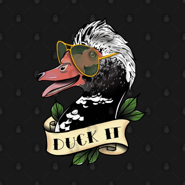 Duck it! by Jurassic Ink