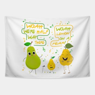 Lemon On A Pear Tapestry