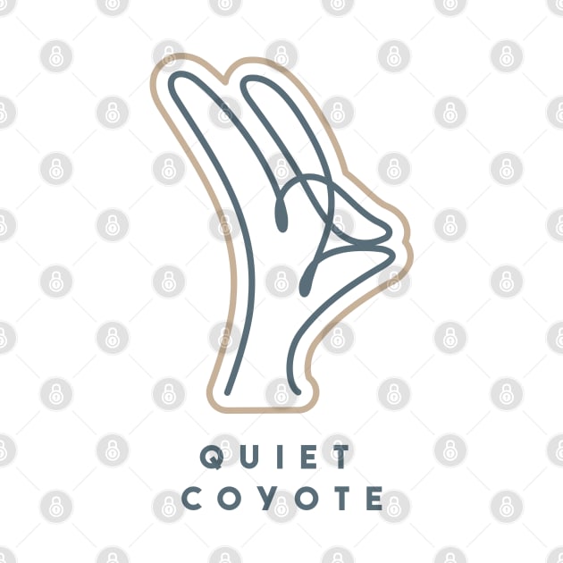 quiet coyote (dark) by splode