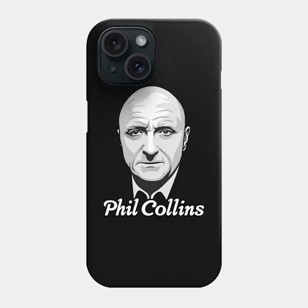 Phil Collins // Punksthetic Fan Art Design Phone Case by Aldrvnd