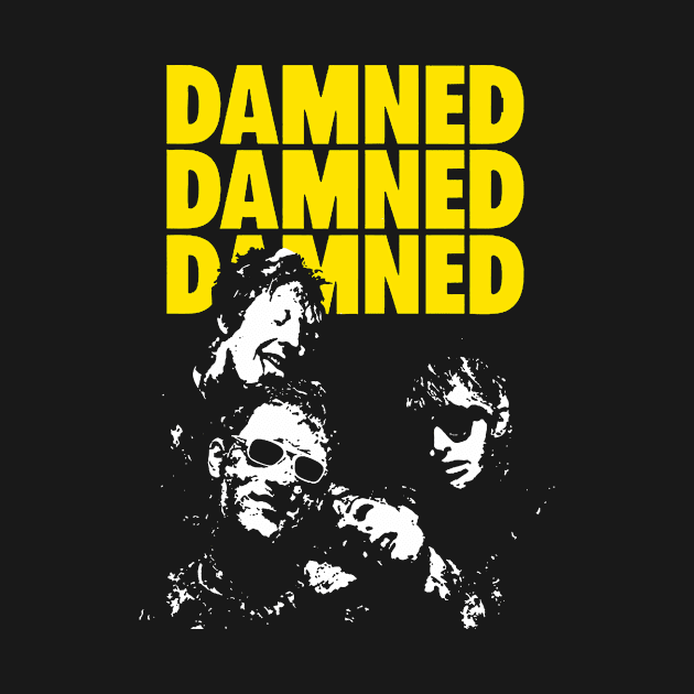 The Damned retro by Miamia Simawa