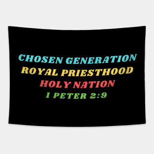 Chosen Generation Royal Priesthood Holy Nation Tapestry