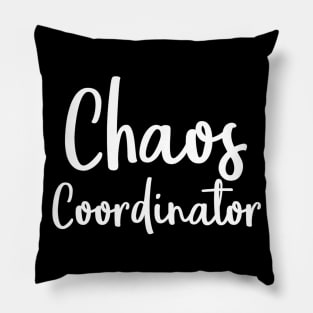 Funny Professional Chaos Coordinator Kindergarten Teacher Pillow