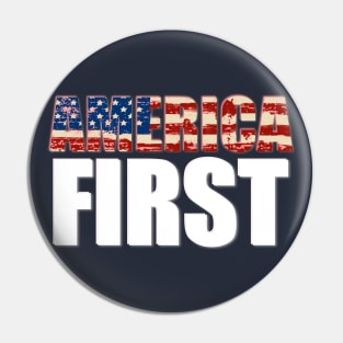 america first Pin