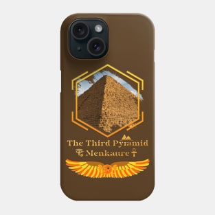 Third Pyramid in Giza, Egypt: Menkaure V01 Phone Case