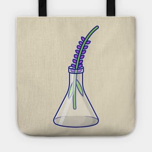 Herb in Laboratory Glassware Tote