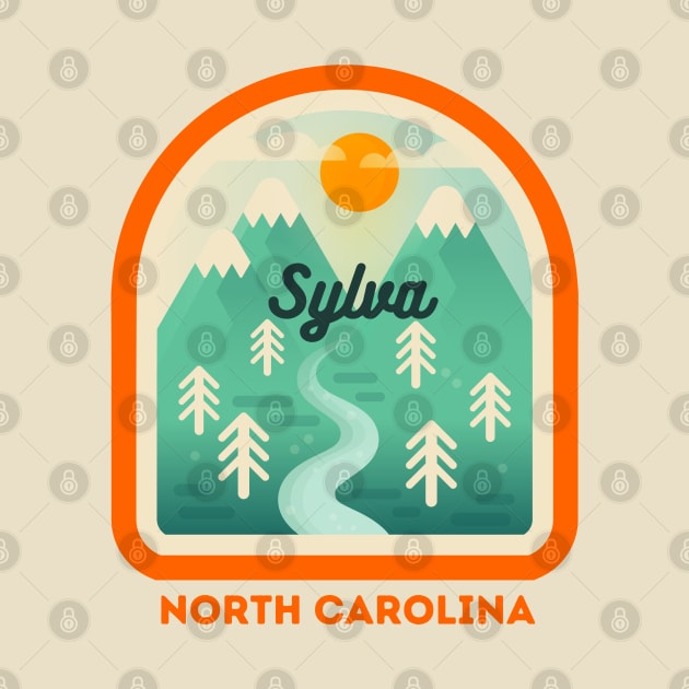 Sylva North Carolina NC Tourist Souvenir by carolinafound
