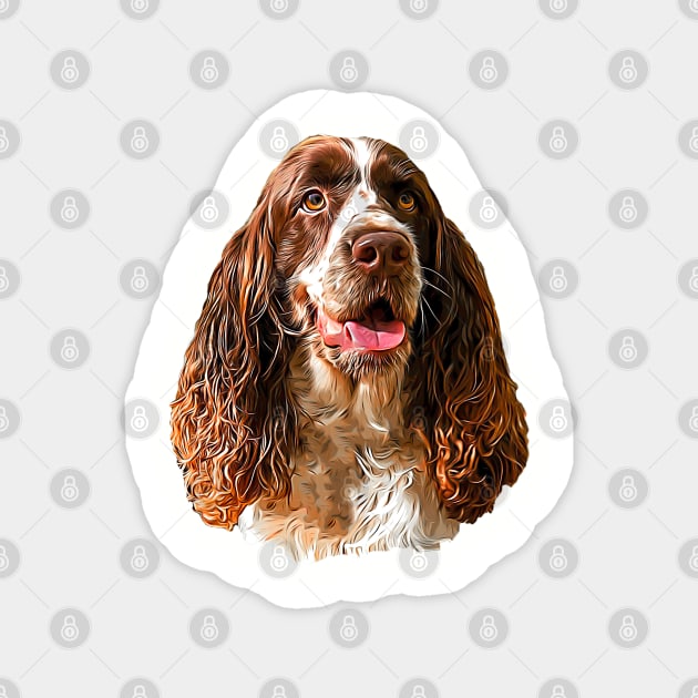 Springer Spaniel Gorgeous and Happy! Magnet by ElegantCat