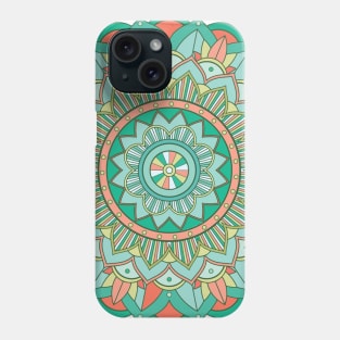 Colorful Mandala, mandala-design, mandala-art, geometric, abstract, mandala and spirituality, colorful, rainbow, mandala pattern, mandala flower patterns, Flower Mandala ,Spirituality Phone Case