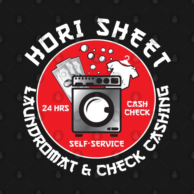 Hori Sheet Laundromat & Check Cashing by Alema Art