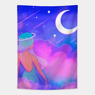 Angel in the Clouds Tapestry