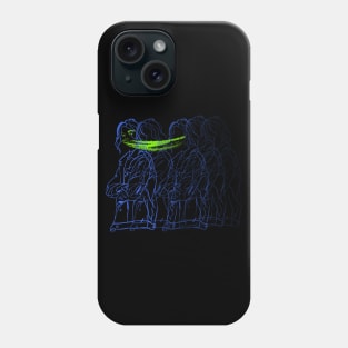 Neon silence Phone Case