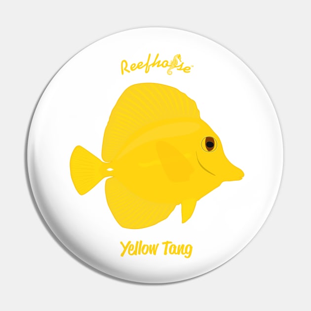 Yellow Tang Pin by Reefhorse