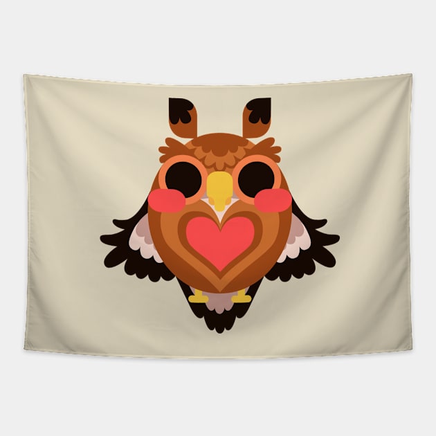 Love Bird Tapestry by Melophilus