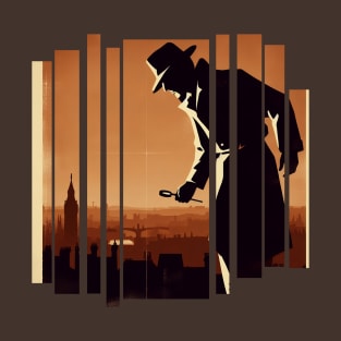 Detective Looking Down T-Shirt