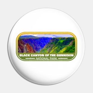 Black Canyon of the Gunnison National Park, America Pin