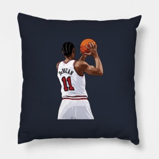 DeMar DeRozan Vector Back Pillow