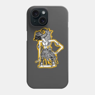 Javanese shadow puppet Phone Case