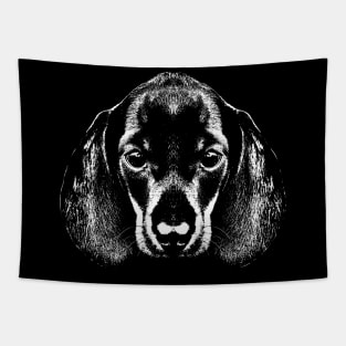 wiener dog / dachshund / head Tapestry