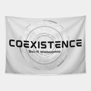 Tech Circle Coexistence logo Black Tapestry