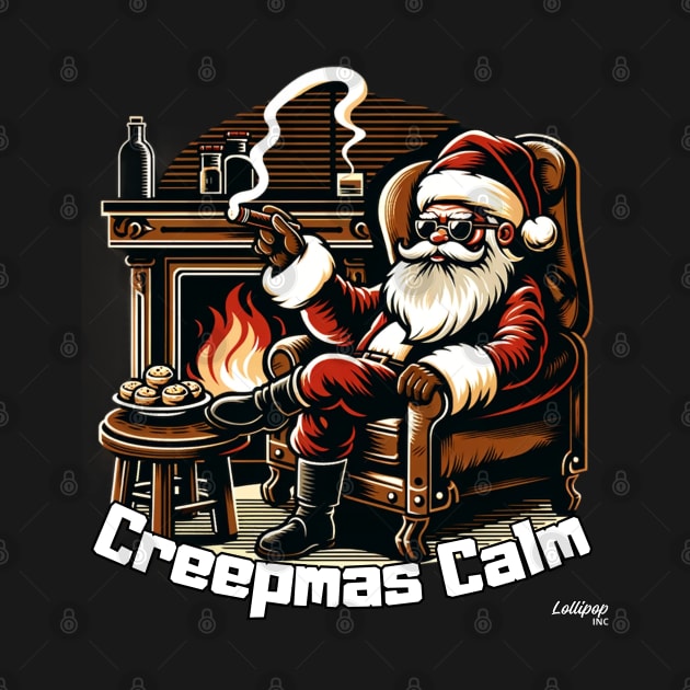 Snug Sipper Santa by the Fire - A Xmas December Claus by LollipopINC